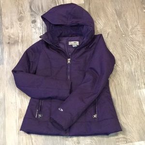 awesome champion hooded jacket